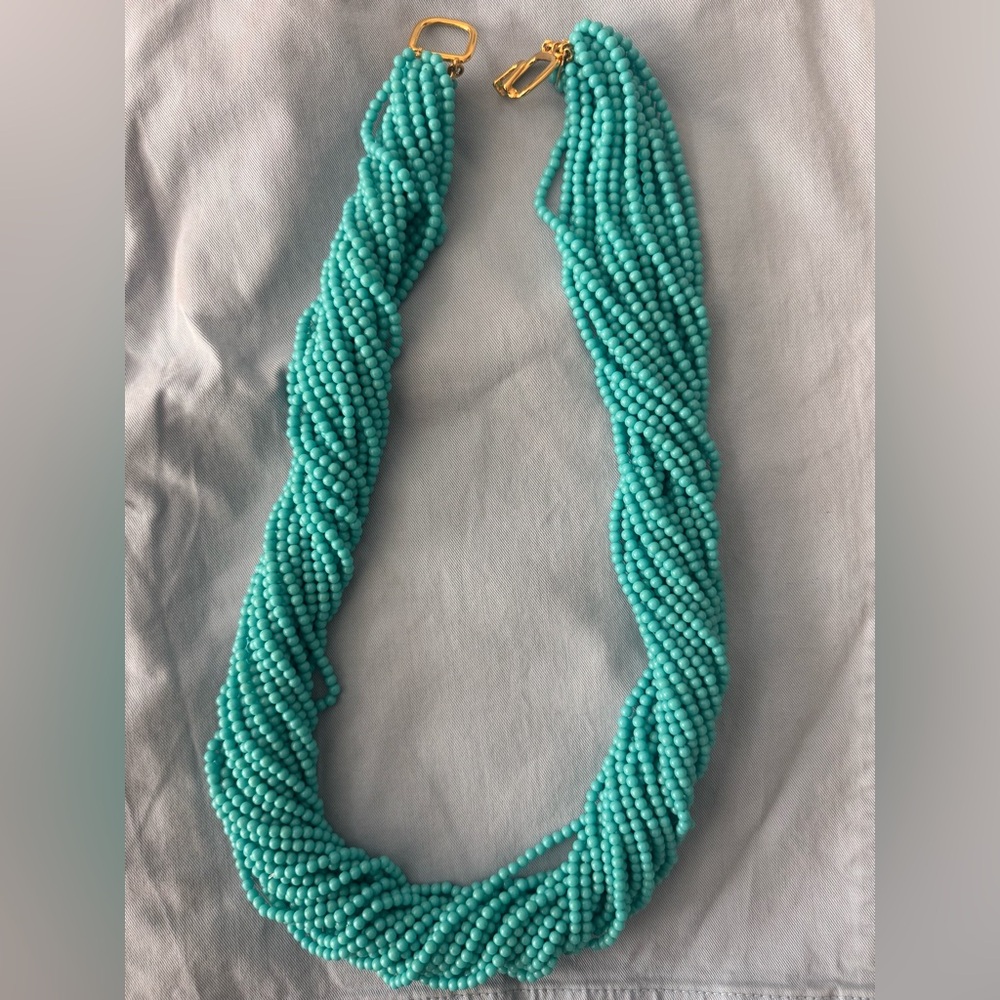 Vintage Kenneth Lane Beaded Necklace 22 strands